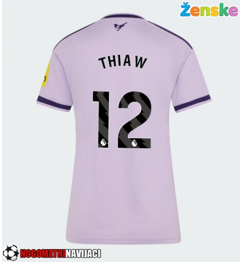 Ženske Nogometnih dresov Newcastle United Malick Thiaw #12 Tretji 2026-27 Kratki rokavi Ženske Nogometnih dresov Newcastle United Malick Thiaw #12 Tretji 2026-27 Kratki rokavi
